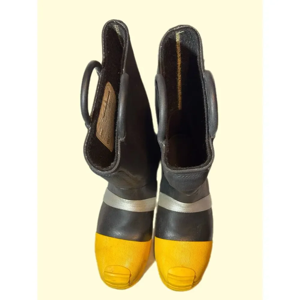 Thorogood Hellfire Rubber Insulated Structural Bunker Boot Fireman 807-6003 12M